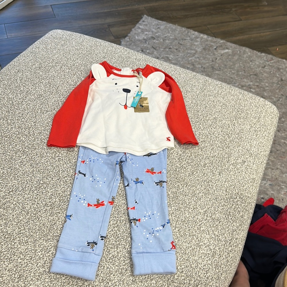 Joules two piece outfit